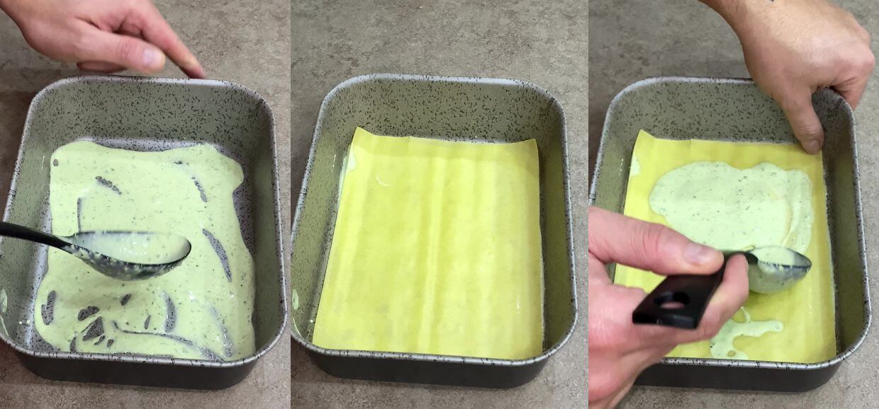 Lasagna mortadella e pistacchio