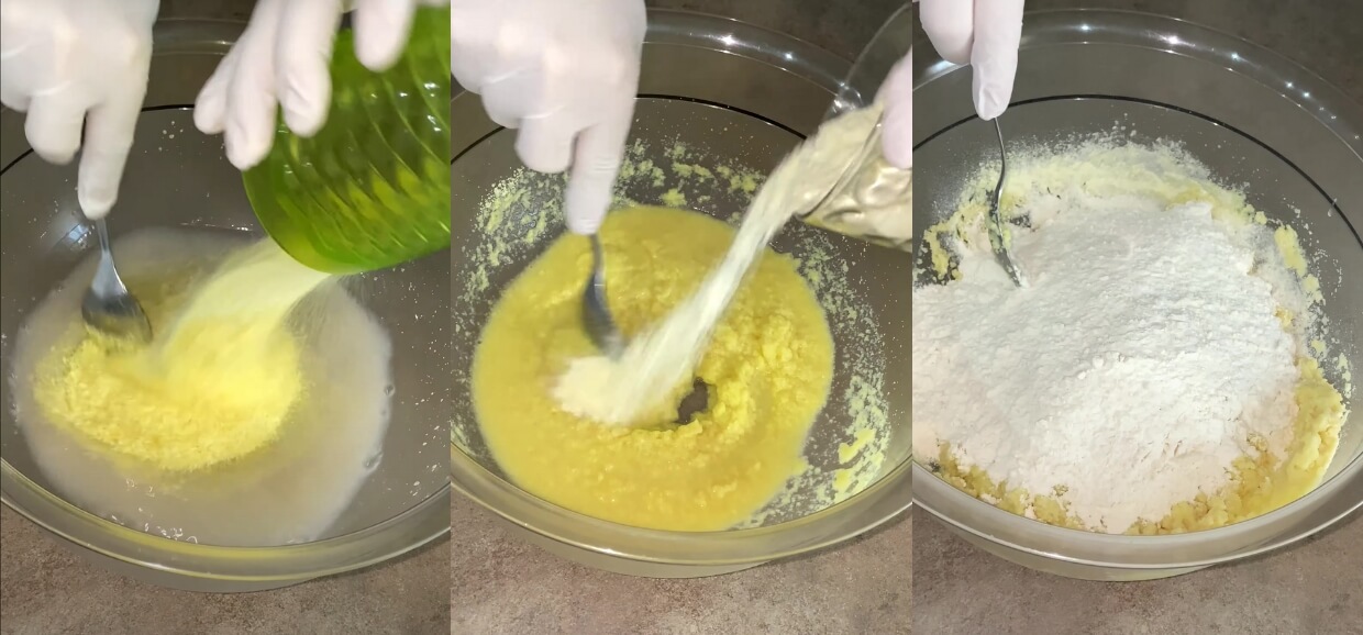 Pizza fatta in casa buonissima con preparato per purè nell'impasto