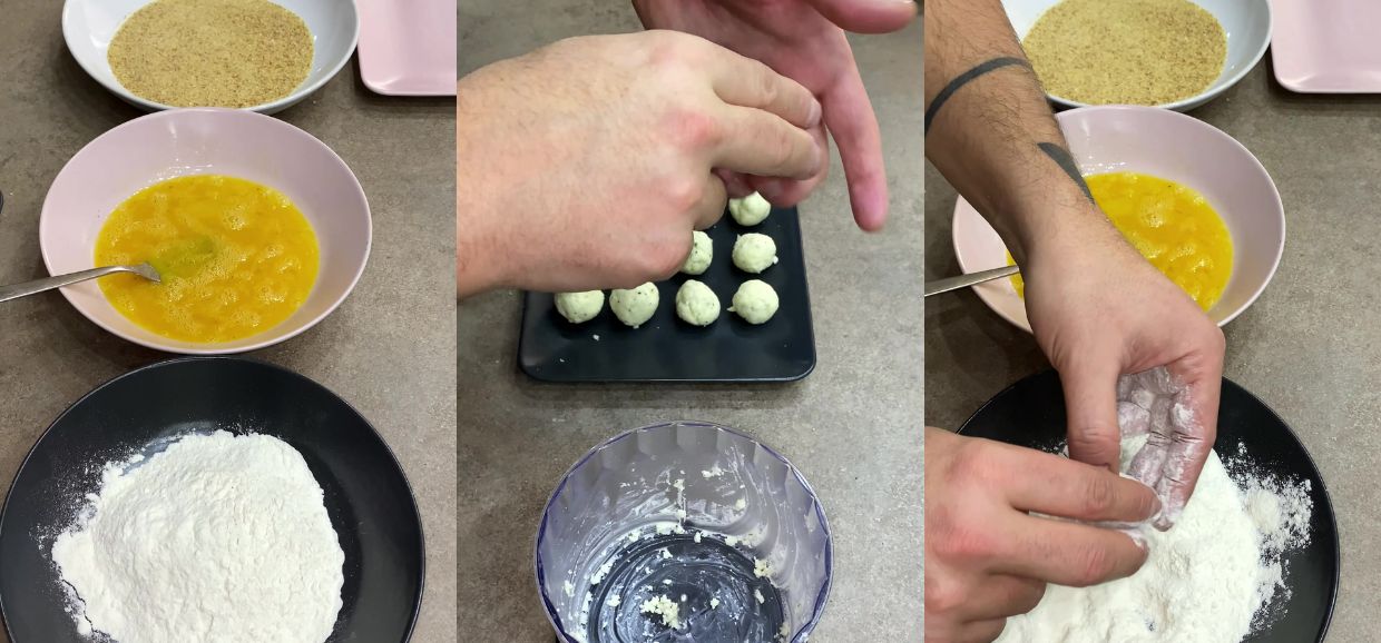 Polpette di formaggio