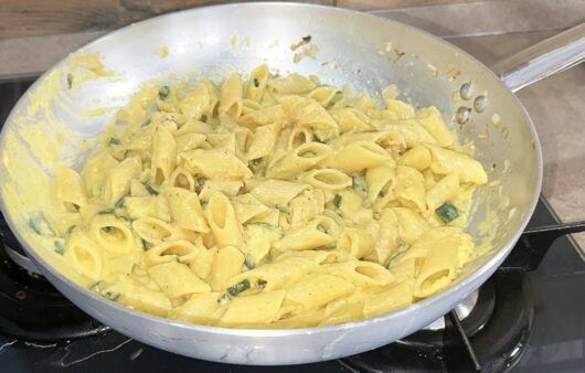 Carbonara di zucchine