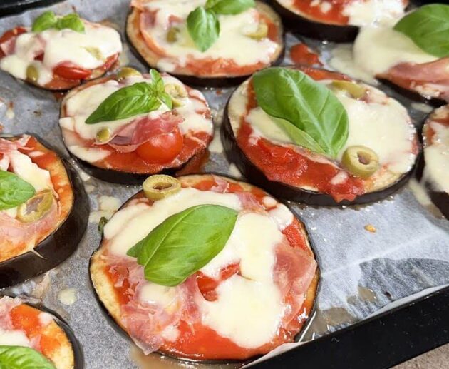 Melanzane sfiziose al forno