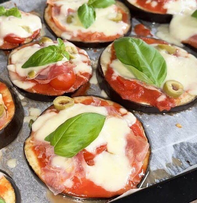 Melanzane sfiziose al forno