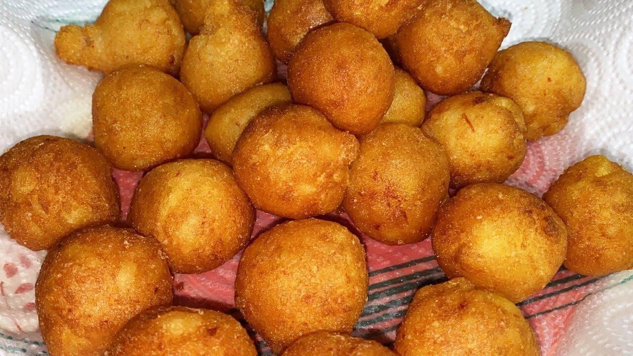 Palline di patate alla pizza