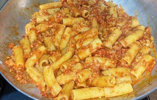 Ragù senza carne con cavolfiore