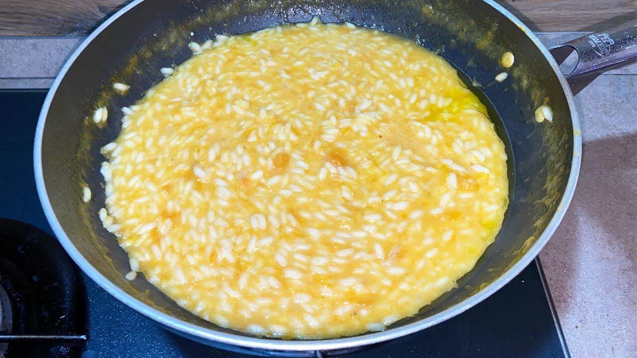 Risotto alla zucca semplice