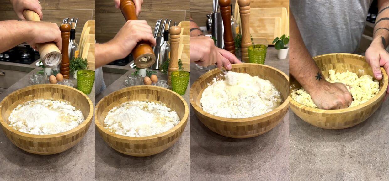 Salatini al parmigiano