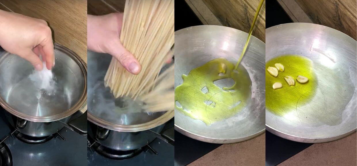 Spaghettoni vongole bottarga e limone