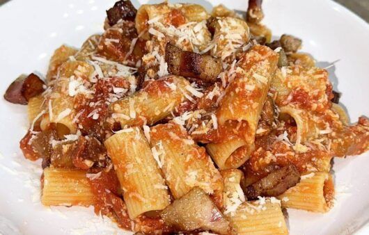 Amatriciana alla vecchia maniera ricetta originale