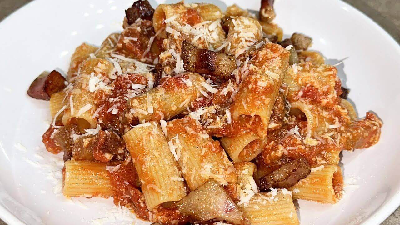 Amatriciana alla vecchia maniera ricetta originale