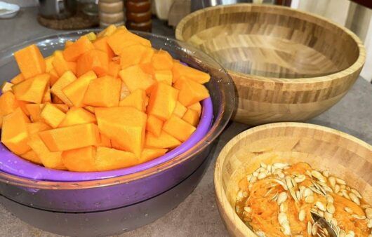 Come pulire la zucca e congelarla
