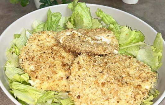 Mozzarella alla francese al forno