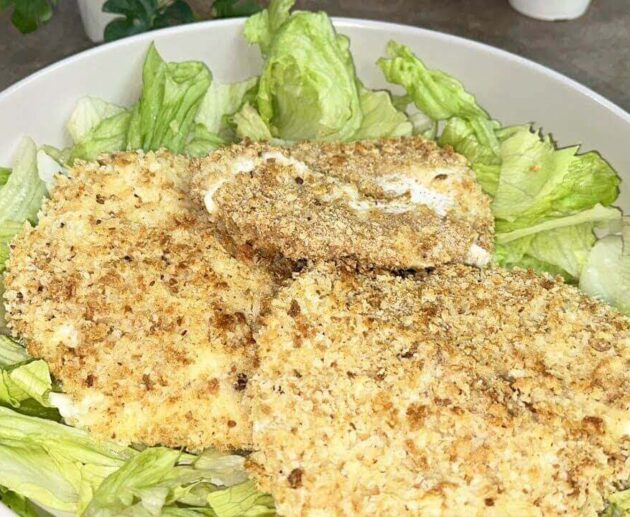 Mozzarella alla francese al forno