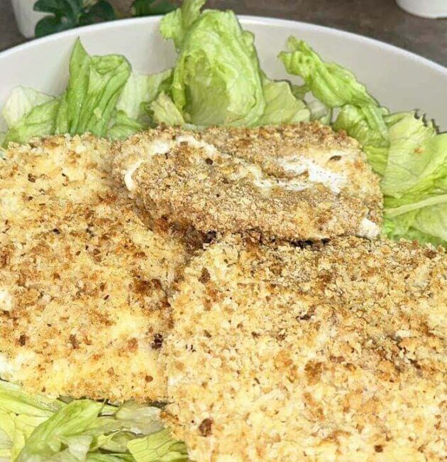 Mozzarella alla francese al forno