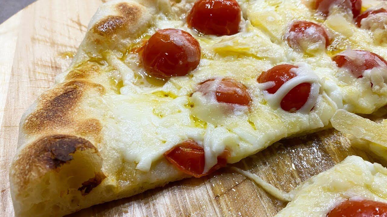 Pizza velocissima con poco lievito