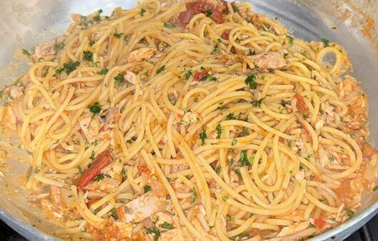Spaghetti al tonno