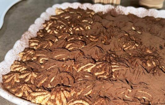 Tiramisù con uova pastorizzate