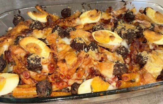 Ziti al forno alla pugliese