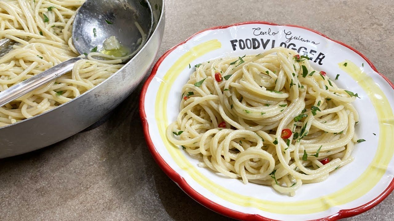 Spaghetti aglio, olio e peperoncino perfetti