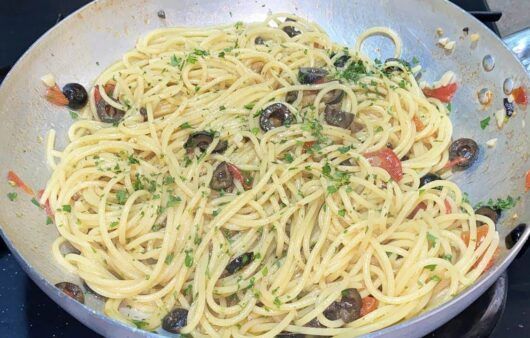 Spaghettiello veloce svuotafrigo