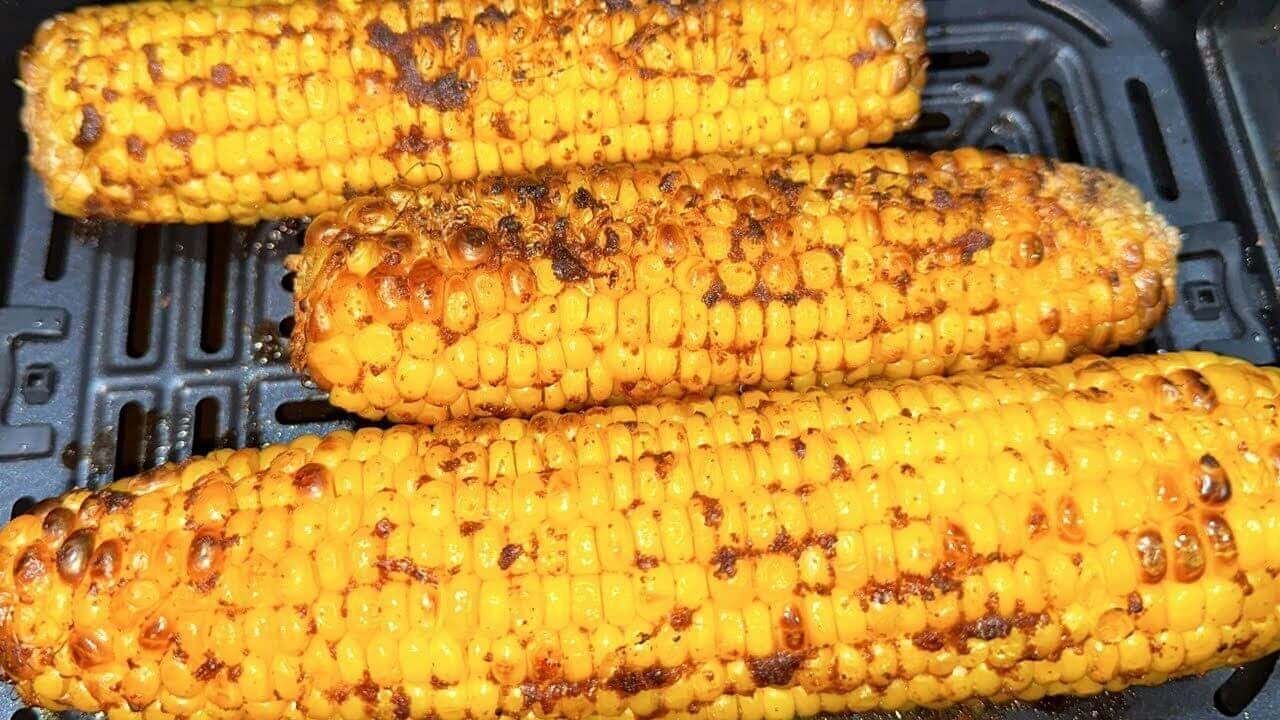 Pannocchie in friggitrice ad aria