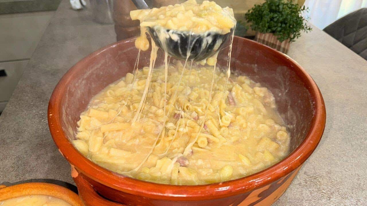 Pasta e patate alla Giustino