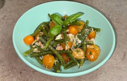 Insalata di tonno e fagiolini