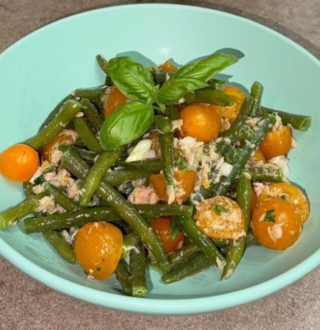 Insalata di tonno e fagiolini