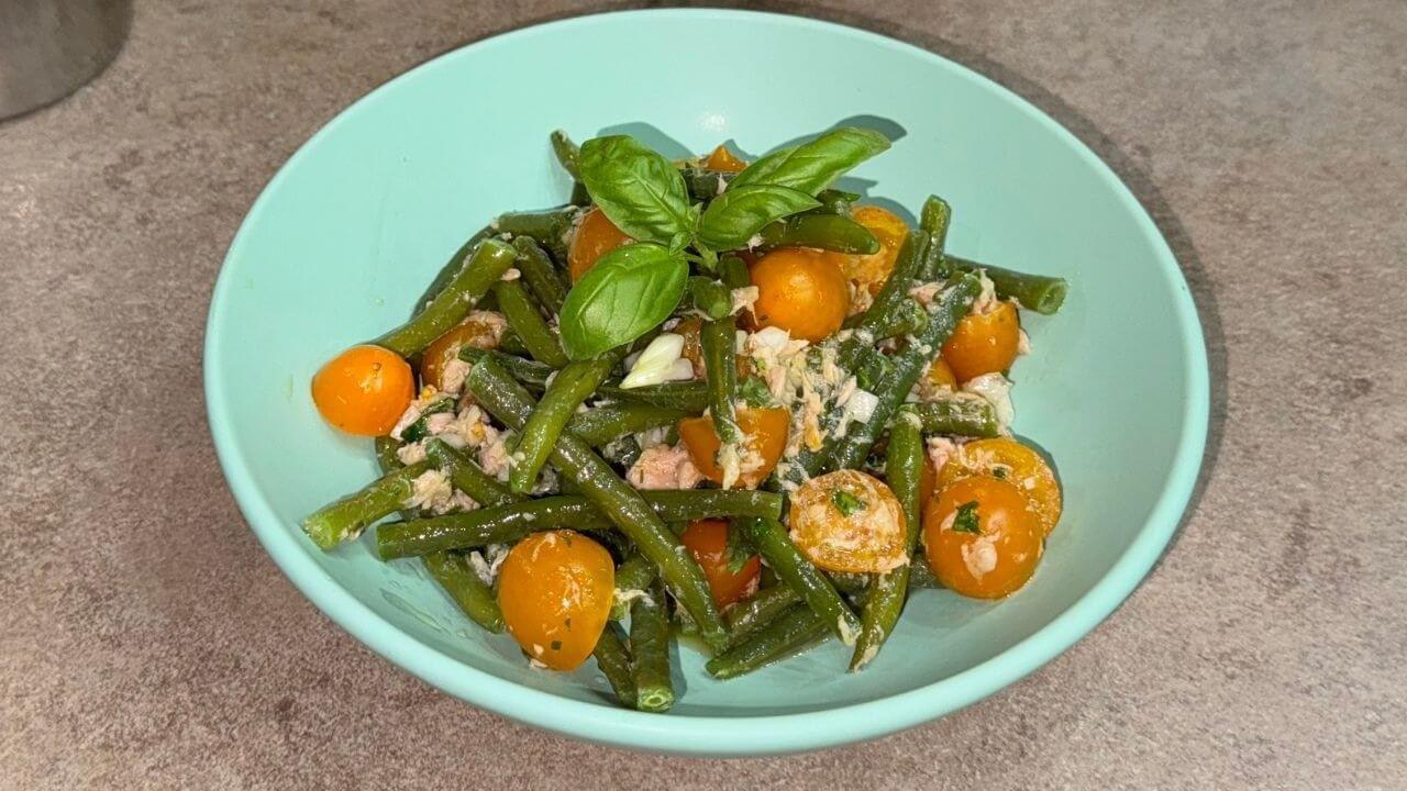 Insalata di tonno e fagiolini