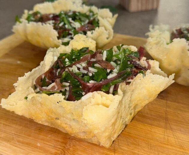 Riso freddo con bresaola, rucola e scamorza