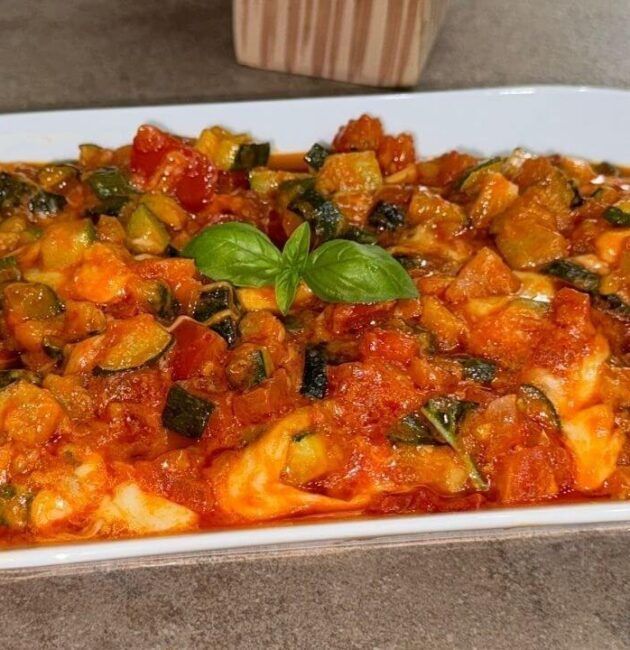 Zucchine tricolore