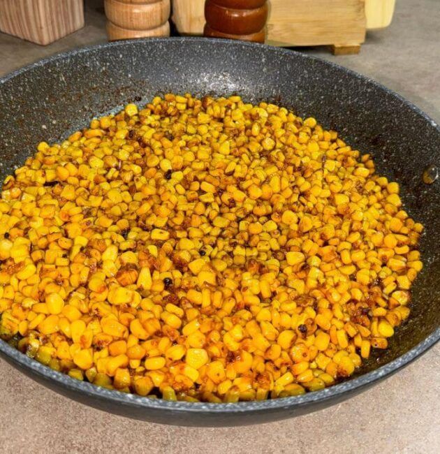 Mais in padella a modo mio
