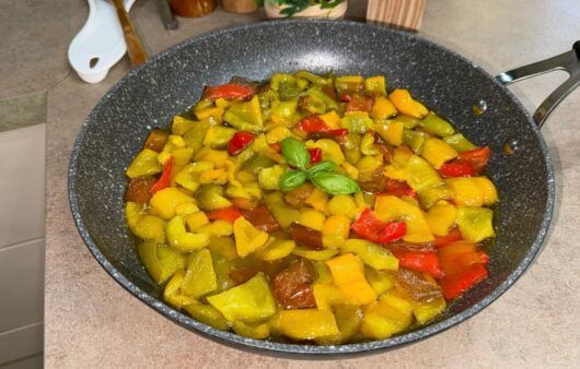 Peperoni in agrodolce