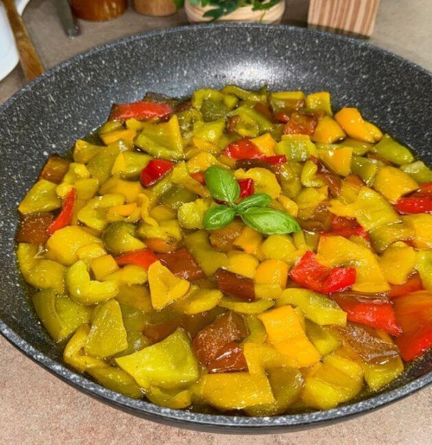 Peperoni in agrodolce