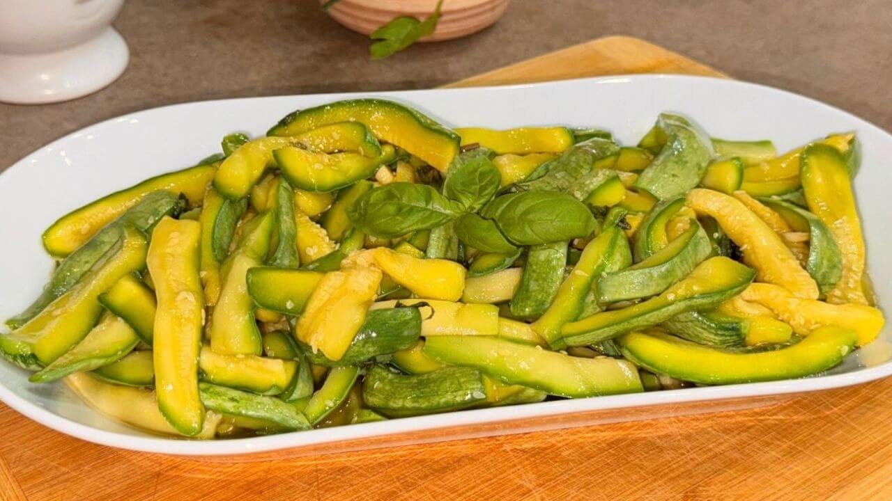 Zucchine all’insalata