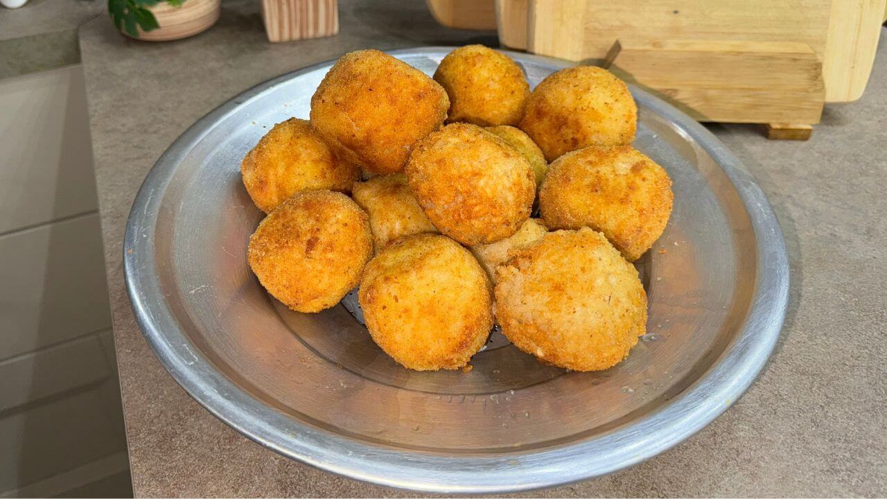 Arancini di mamma ai formaggi