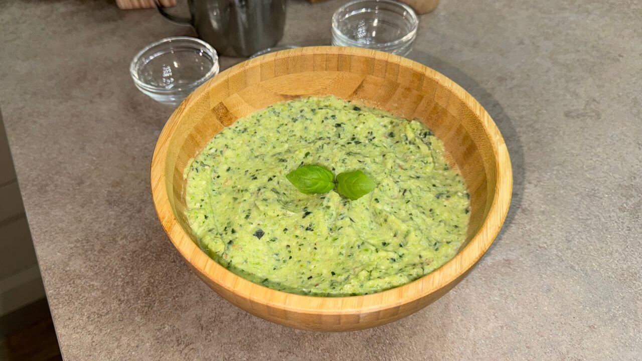 Crema di zucchine light multiuso