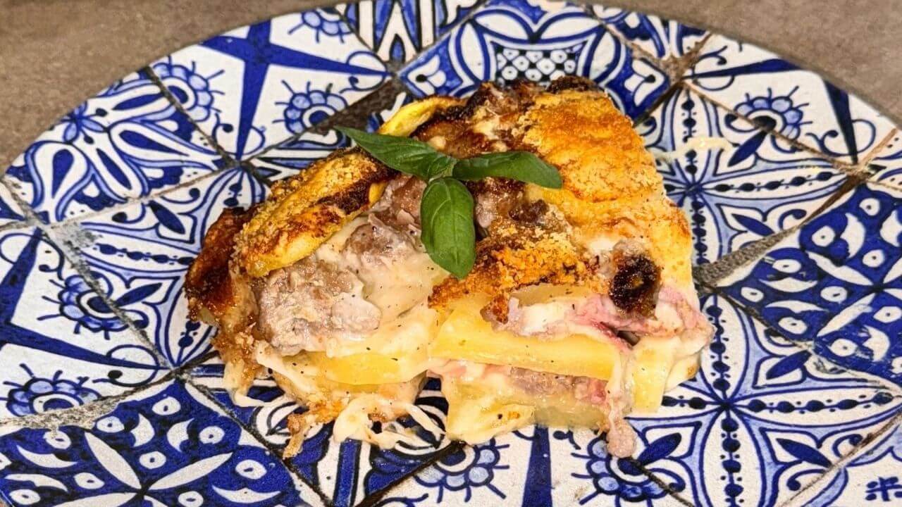 Parmigiana di patate ricca a modo mio