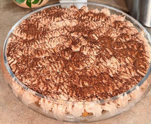 Tiramigocciole senza uova