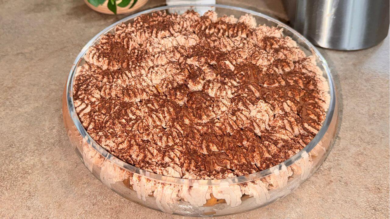 Tiramigocciole senza uova