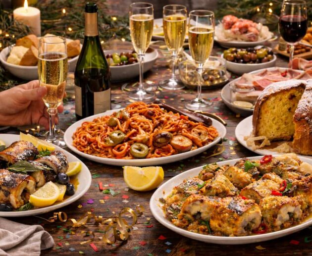 Scopri gli errori da evitare nel cenone di Capodanno: quantità, tempi, piatti simbolici e consigli pratici per una serata equilibrata.le ricette di Carlo Gaiano