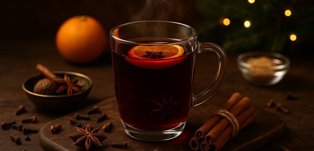 Vin brulé: storia, origini e leggende della bevanda calda delle feste. Dal vino speziato dei Romani ai mercatini di Natale, un viaggio affascinante tra tradizione e inverno.