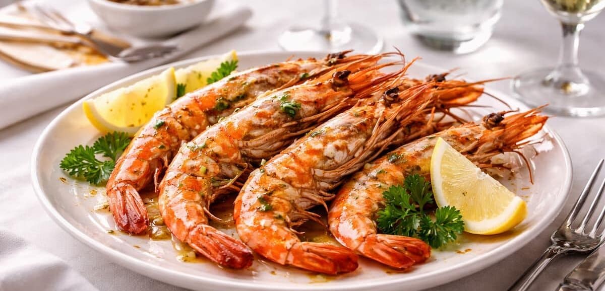 Come si mangiano i gamberoni a tavola? Guida pratica tra galateo, mani o posate, errori da evitare e consigli per non sentirsi in imbarazzo.