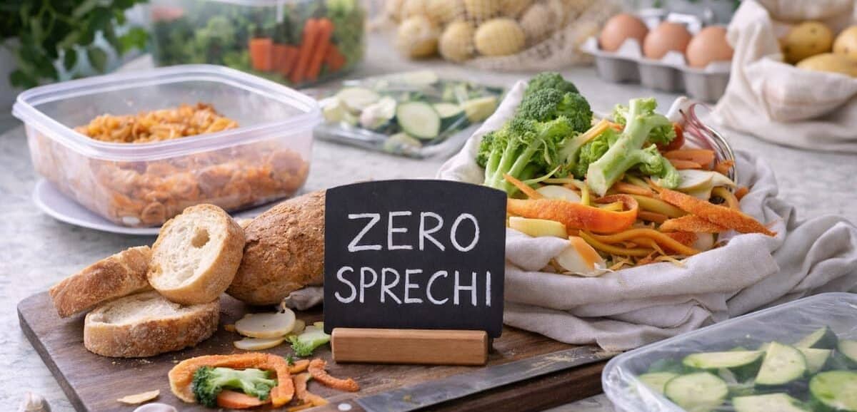 Cucina zero sprechi: da dove iniziare