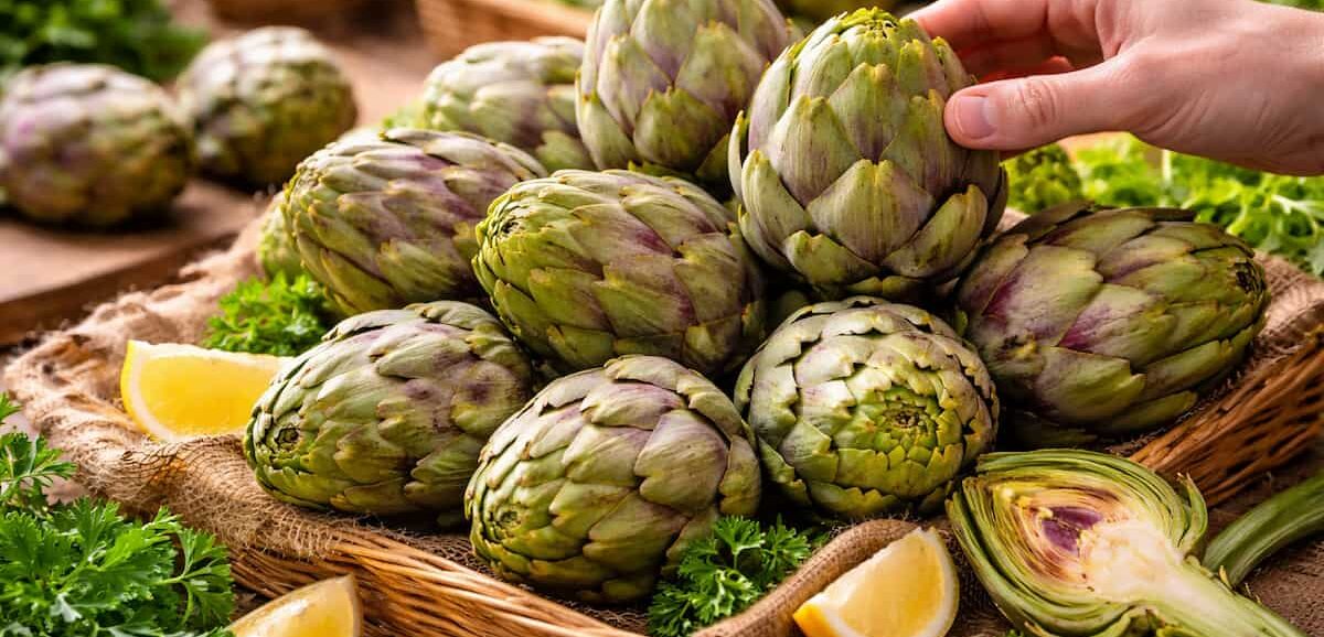 Foglie chiuse, peso, colore e suono: ecco i segnali per capire se un carciofo è davvero fresco prima di comprarlo.