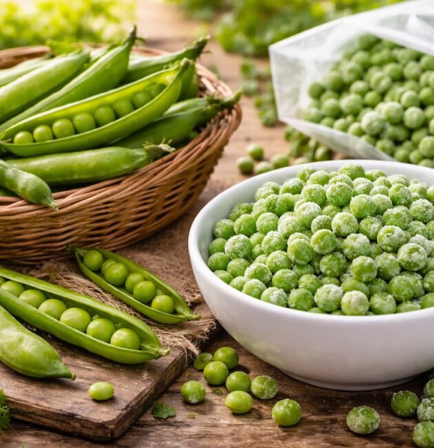 Meglio i piselli freschi o quelli surgelati? La risposta non è così scontata: ecco cosa cambia tra gusto, nutrienti e praticità.