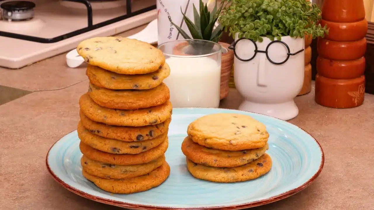 Biscotti Cookies fatti in casa ricetta semplice e genuina