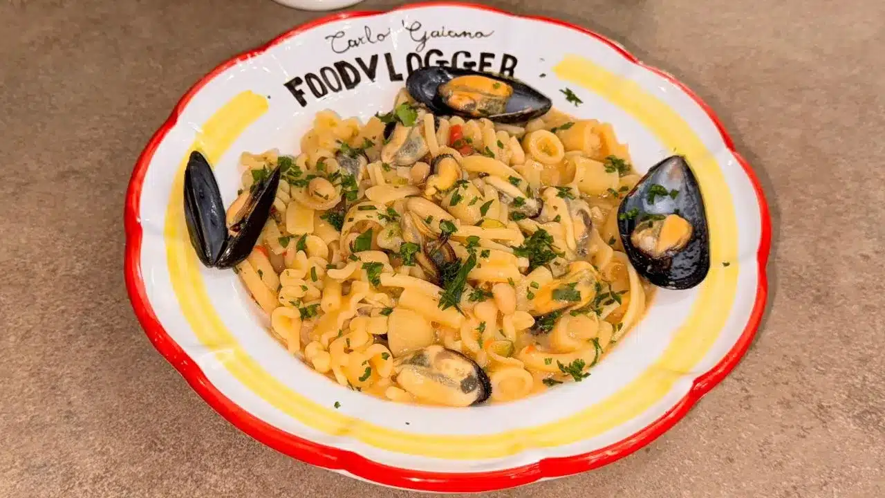 Ricetta Pasta cozze e fagioli cremosa a modo mio