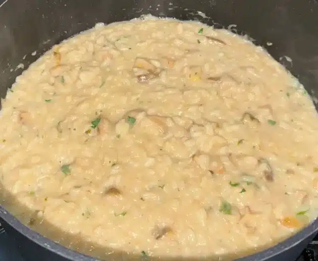 Risotto ai funghi porcini surgelati: ricetta semplice e gustosa, perfetta per un primo piatto cremoso e veloce.